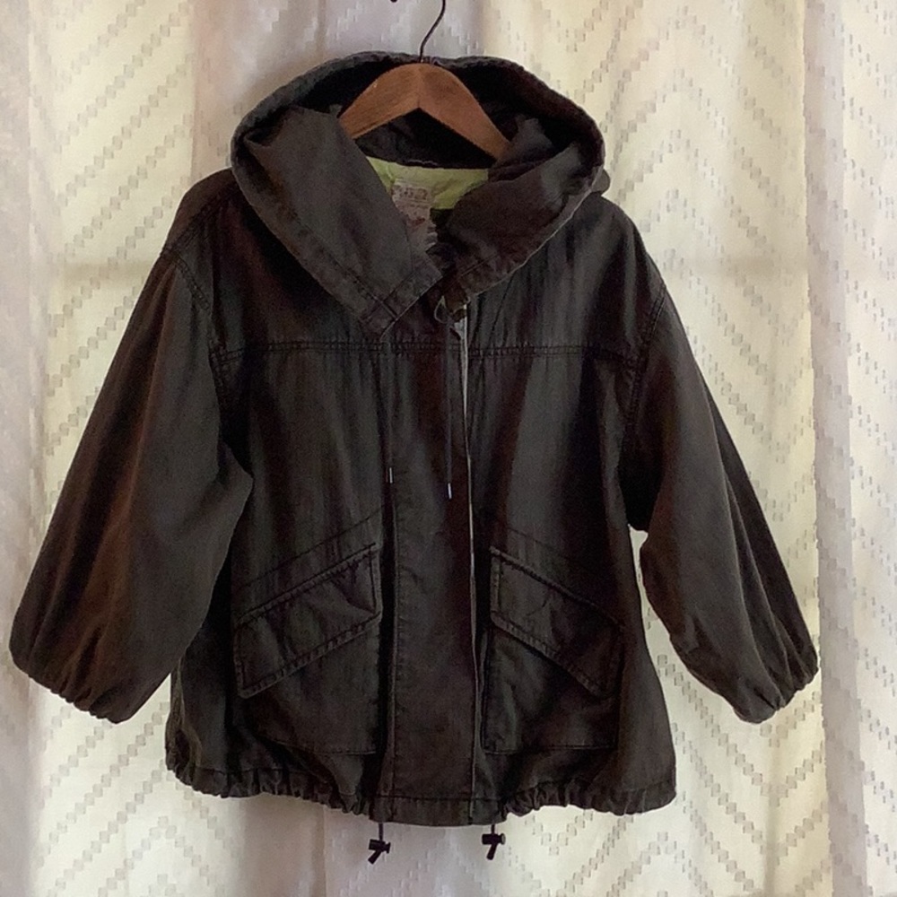 Free People Hooded Jacket Sz. Small